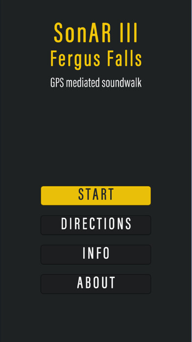 Emulate iPhone app SonAR III - Fergus Falls using MyAndroid