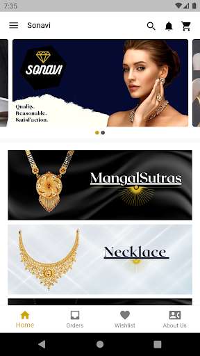 Run android online APK Sonavi - Imitation Jewellery Reselling App from MyAndroid or emulate Sonavi - Imitation Jewellery Reselling App using MyAndroid