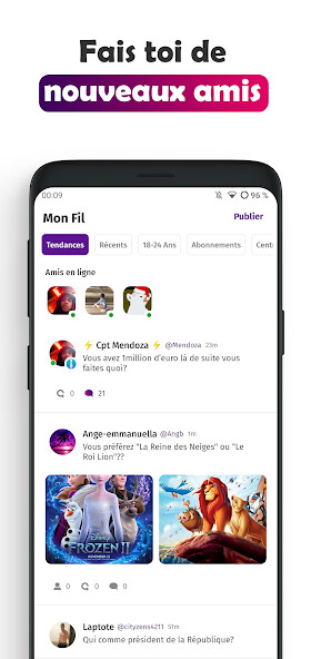 Run android online APK Sondago - Rencontrez des amis from MyAndroid or emulate Sondago - Rencontrez des amis using MyAndroid