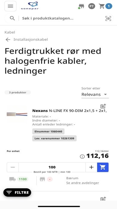 Emulate iPhone app Sonepar Norge using MyAndroid Emulate iPhone app Sonepar Norge using MyAndroid