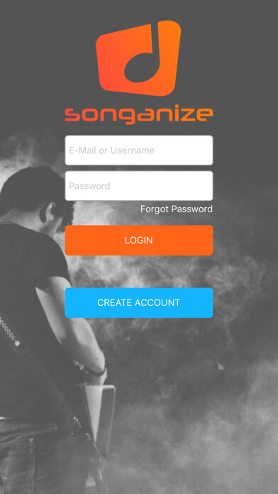 Emulate iPhone app Songanize using MyAndroid