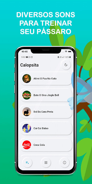 Run android online APK Songs of Calopsita from MyAndroid or emulate Songs of Calopsita using MyAndroid