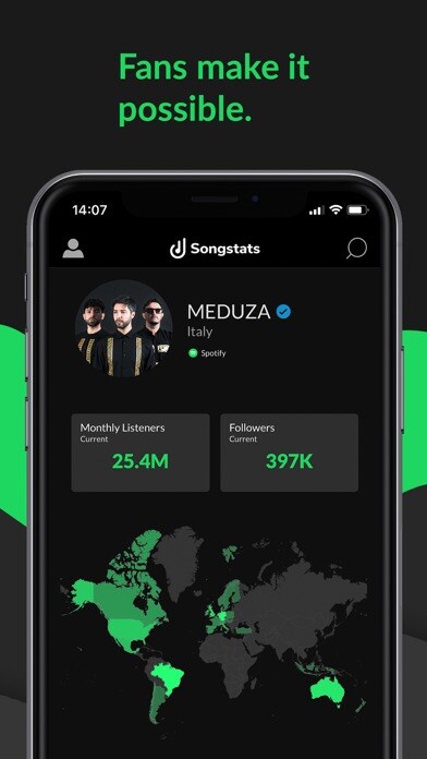 Run android online APK Songstats: Music Analytics from MyAndroid or emulate Songstats: Music Analytics using MyAndroid