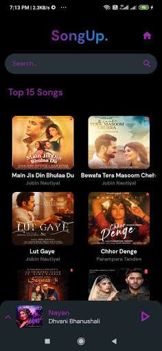 Run android online APK SongUp from MyAndroid or emulate SongUp using MyAndroid