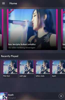 Emulate Android APK song Via Vallen - dad