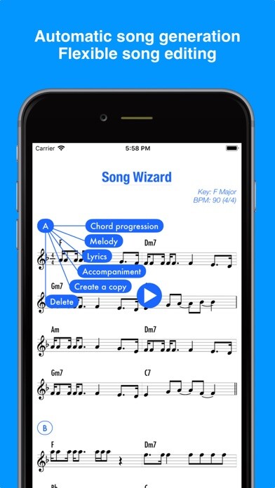 Emulate iPhone app Song Wizard using MyAndroid Emulate iPhone app Song Wizard using MyAndroid