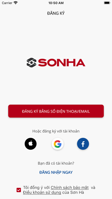 Emulate iPhone app SONHA Smart using MyAndroid Emulate iPhone app SONHA Smart using MyAndroid