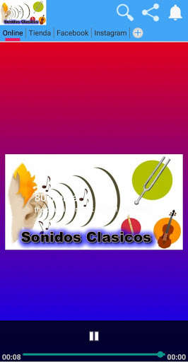 Run android online APK Sonidos Clásicos from MyAndroid or emulate Sonidos Clásicos using MyAndroid