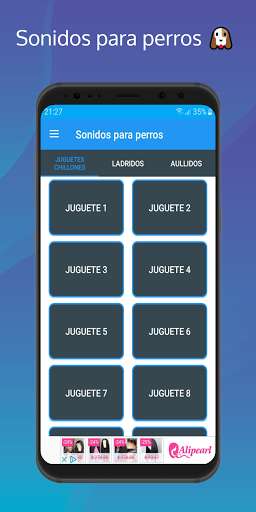 Run android online APK Sonidos de juguetes chillones para perros from MyAndroid or emulate Sonidos de juguetes chillones para perros using MyAndroid Run android online APK Sonidos de juguetes chillones para perros from MyAndroid or emulate Sonidos de juguetes chillones para perros using MyAndroid