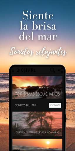 Run android online APK Sonidos del mar - sonidos de la naturaleza from MyAndroid or emulate Sonidos del mar - sonidos de la naturaleza using MyAndroid
