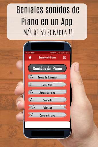 Run android online APK Sonidos de Piano, lindos tonos from MyAndroid or emulate Sonidos de Piano, lindos tonos using MyAndroid