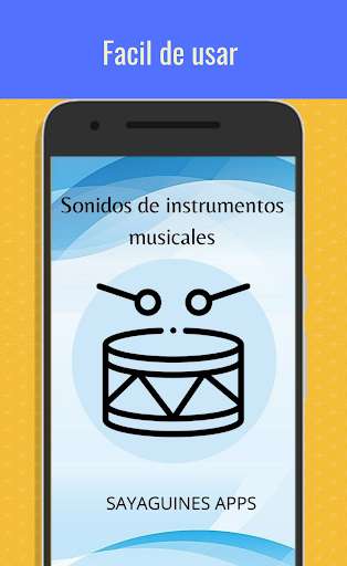 Run android online APK Sonidos Instrumentos musicales from MyAndroid or emulate Sonidos Instrumentos musicales using MyAndroid
