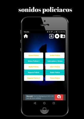 Emulate Android APK sonidos policiacos