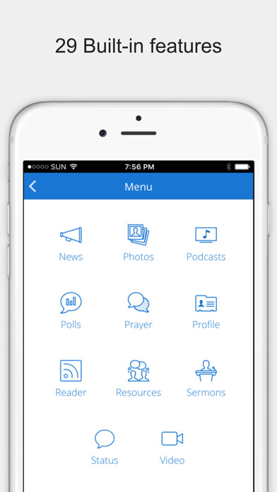Emulate iPhone app Sonlife Ministries using MyAndroid