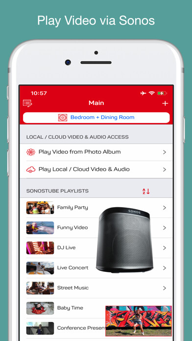 Emulate iPhone app SonosTube using MyAndroid Emulate iPhone app SonosTube using MyAndroid
