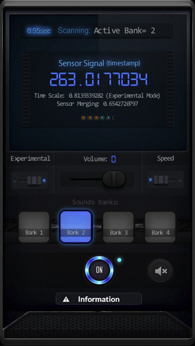 Emulate iPhone app Sono X12 Spirit Box Pro using MyAndroid