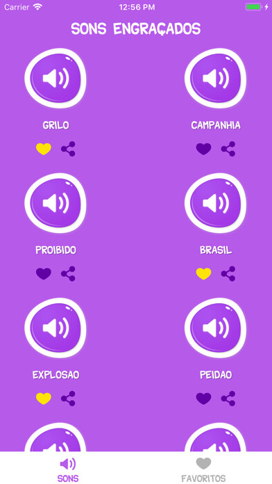 Emulate iPhone app Sons Engraçados using MyAndroid Emulate iPhone app Sons Engraçados using MyAndroid