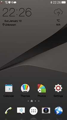 Emulate Android APK Sony Xperia Z5 Theme