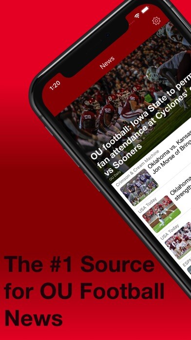 Emulate iPhone app SoonerApp Oklahoma Football using MyAndroid Emulate iPhone app SoonerApp Oklahoma Football using MyAndroid