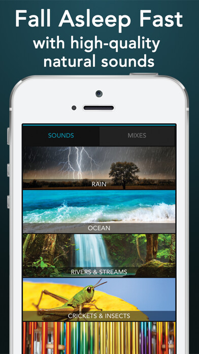 Emulate iPhone app Soothing Sleep Sounds using MyAndroid