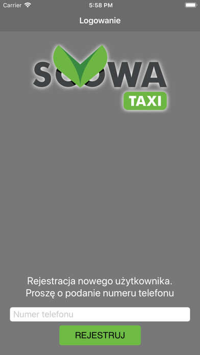 Emulate iPhone app SOOWA Taxi using MyAndroid