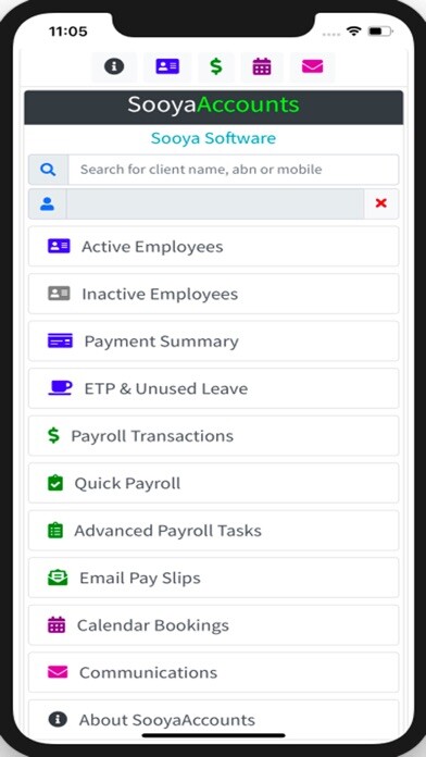 Emulate iPhone app Sooya Accounts using MyAndroid
