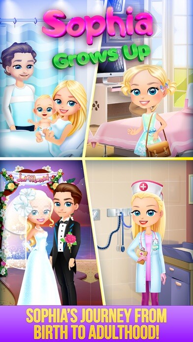 Emulate iPhone app Sophia Grows Up - Makeup, Makeover, Dressup Story using MyAndroid Emulate iPhone app Sophia Grows Up - Makeup, Makeover, Dressup Story using MyAndroid