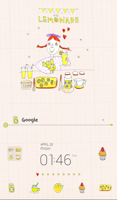 Emulate Android APK sophia(lemon) dodol theme