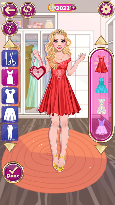Emulate iPhone app Sophie Fashionista using MyAndroid