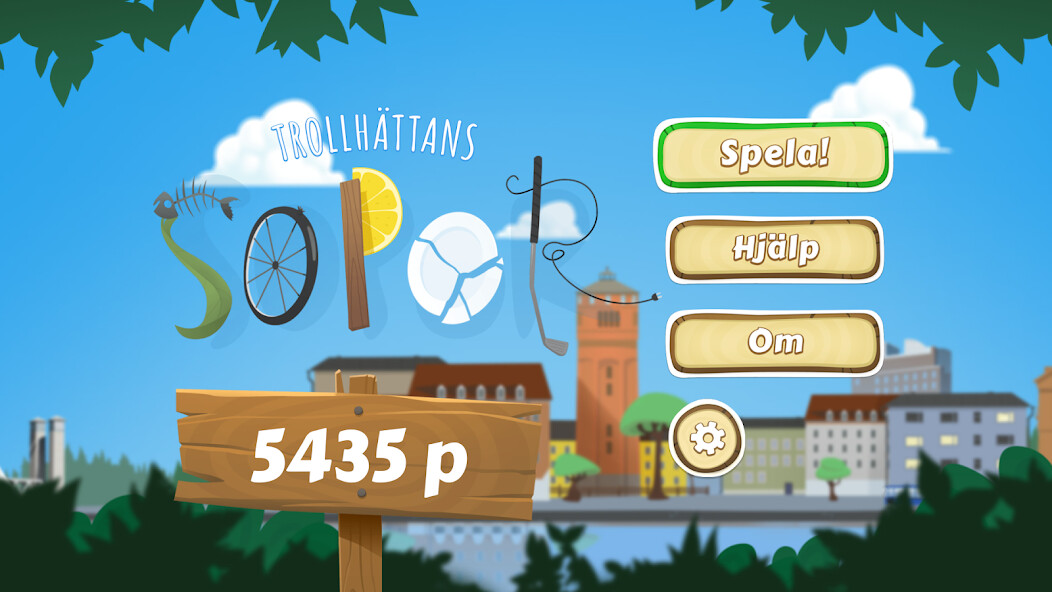 Emulate iPhone app Sopspelet using MyAndroid