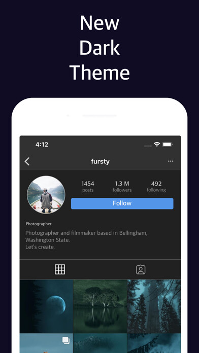 Emulate iPhone app Sopta - tracker for instagram using MyAndroid