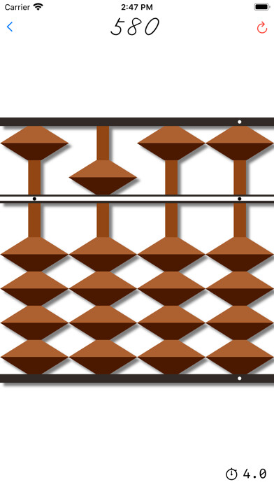 Emulate iPhone app Soroban Training using MyAndroid