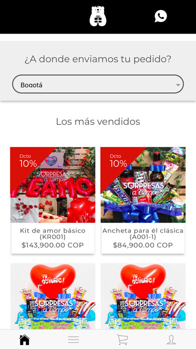 Emulate iPhone app Sorpresas a Tiempo using MyAndroid Emulate iPhone app Sorpresas a Tiempo using MyAndroid