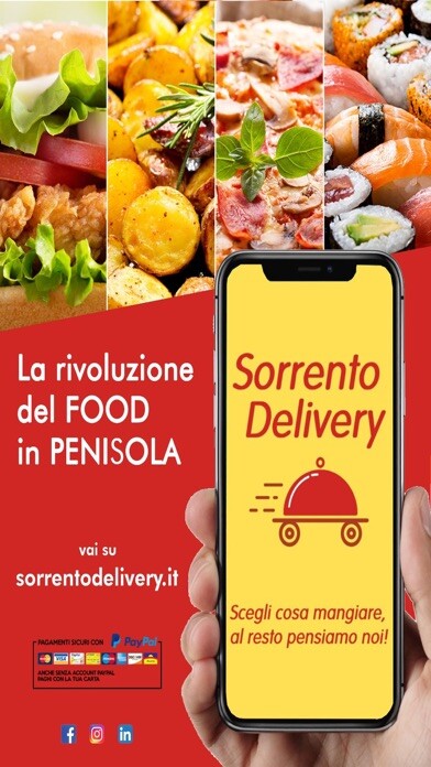 Emulate iPhone app Sorrento Delivery using MyAndroid