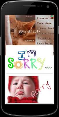 Emulate Android APK Sorry Gif  Images 2017 Collection