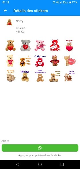 Run android online APK Sorry Stickers WAStickerApps from MyAndroid or emulate Sorry Stickers WAStickerApps using MyAndroid