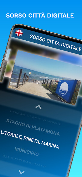 Emulate iPhone app Sorso Città Digitale using MyAndroid