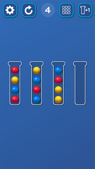 Emulate iPhone app Sort Ball: Arrange Color Tubes using MyAndroid Emulate iPhone app Sort Ball: Arrange Color Tubes using MyAndroid
