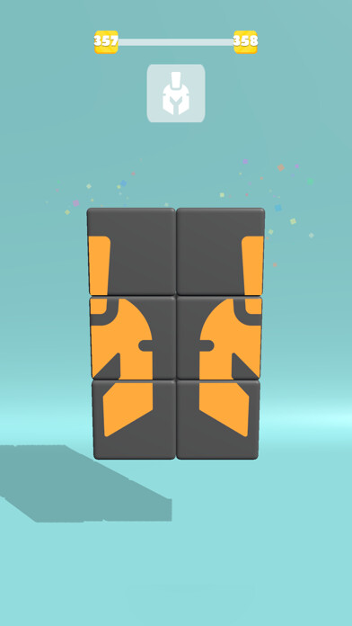 Emulate iPhone app Sort Blocks 3D using MyAndroid