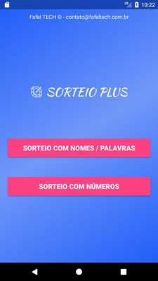 Emulate Android APK Sorteio Plus