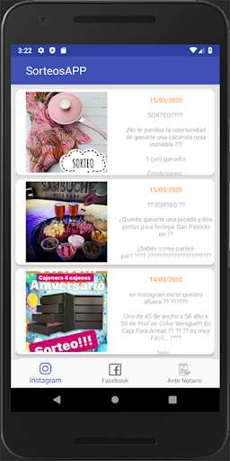 Run android online APK Sorteos Gratis Intagram from MyAndroid or emulate Sorteos Gratis Intagram using MyAndroid