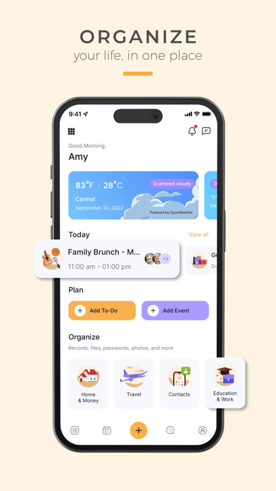 Emulate iPhone app Sortifyd: Family Organizer App using MyAndroid Emulate iPhone app Sortifyd: Family Organizer App using MyAndroid