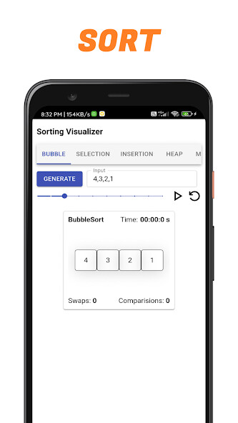 Run android online APK Sorting Algorithms Visualizer from MyAndroid or emulate Sorting Algorithms Visualizer using MyAndroid Run android online APK Sorting Algorithms Visualizer from MyAndroid or emulate Sorting Algorithms Visualizer using MyAndroid