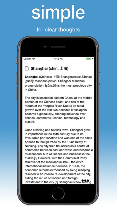 Emulate iPhone app Sorting Thoughts using MyAndroid Emulate iPhone app Sorting Thoughts using MyAndroid