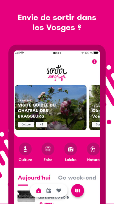 Emulate iPhone app Sortir Vosges using MyAndroid Emulate iPhone app Sortir Vosges using MyAndroid
