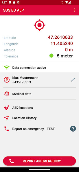 Run android online APK SOS EU ALP from MyAndroid or emulate SOS EU ALP using MyAndroid