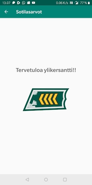 Run android online APK Sotilasarvot ja Aamukampa from MyAndroid or emulate Sotilasarvot ja Aamukampa using MyAndroid Run android online APK Sotilasarvot ja Aamukampa from MyAndroid or emulate Sotilasarvot ja Aamukampa using MyAndroid
