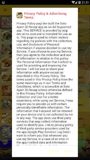 Run android online APK Soto Ayam 30 Resep from MyAndroid or emulate Soto Ayam 30 Resep using MyAndroid