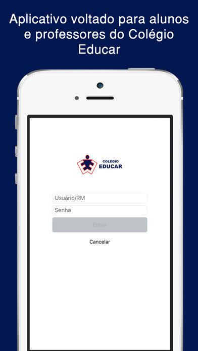 Emulate iPhone app Sou + Educar using MyAndroid