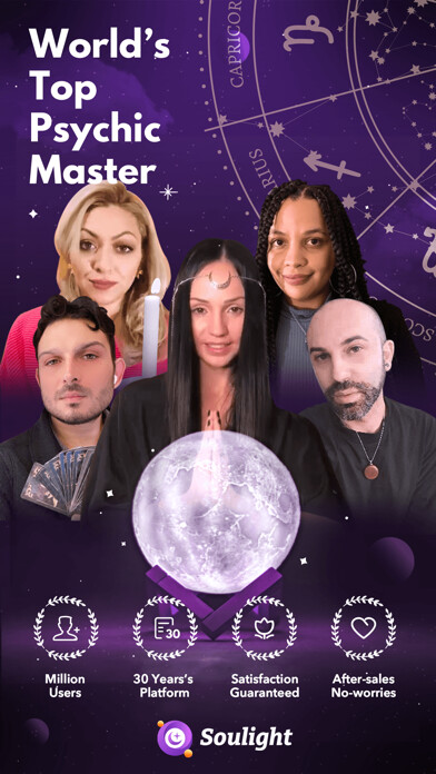 Emulate iPhone app Soulight-Online Psychic Advice using MyAndroid Emulate iPhone app Soulight-Online Psychic Advice using MyAndroid